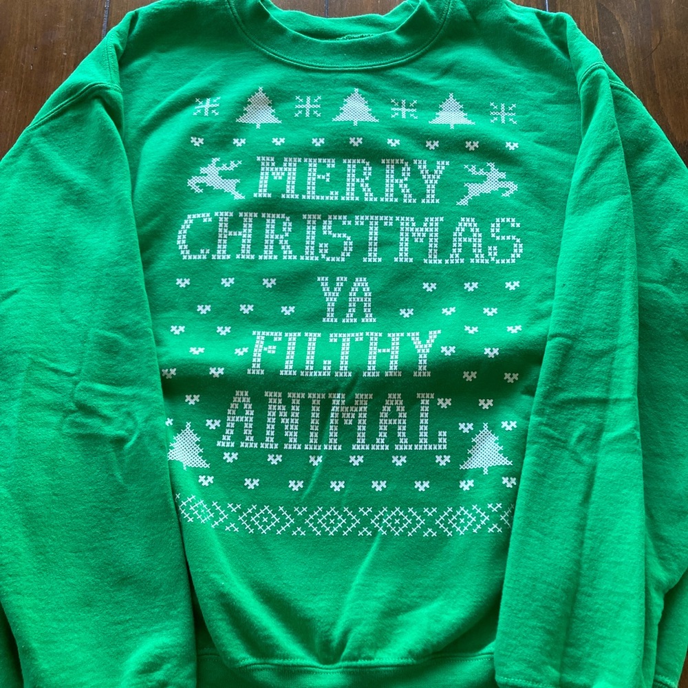 Green Christmas Crewmeck